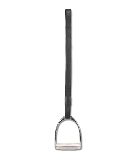 Waldhausen Steigb Gelschlaufe Leder 70 Cm Schwarz