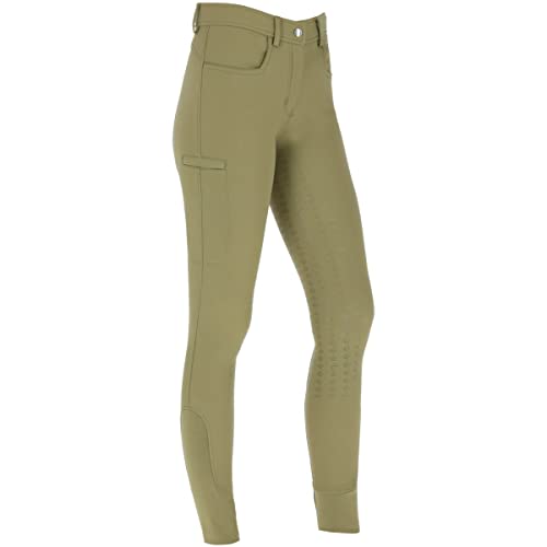 Covalliero Damen Reithose Silikon Vollbesatz Detroit 2022 Dark