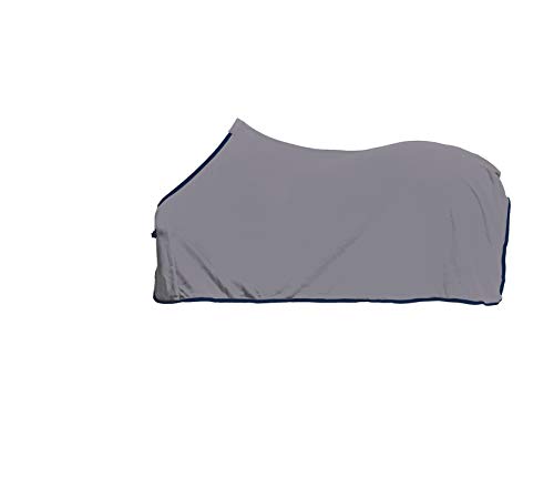 Hkm Abschwitzdecke Alaska Hellgrau Dunkelblau R Ckenl Nge