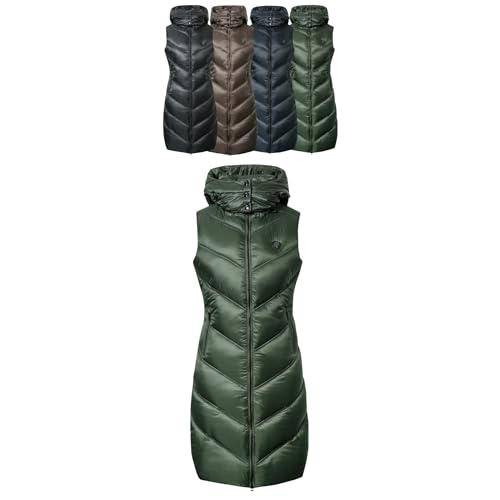 Covalliero Damen Langweste Longweste Zum Reiten Reitweste Mit