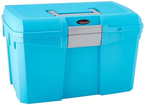 Covalliero Putzbox Siena Capriblau 40x26x24 Kunststoff Mit Herausnehmbarem