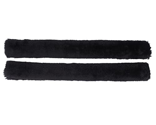 Qhp Z Gelschoner Kunstfell Mit Klettverschluss 45 Cm