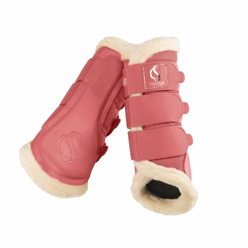 Eskadron Gamaschen Pferdegamaschen Mesh Fauxfur Classic Sports Farbe