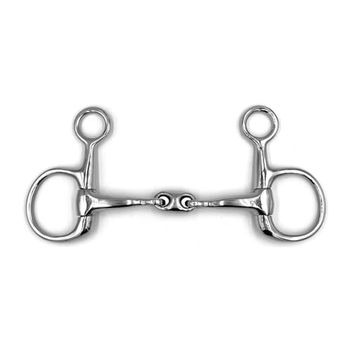 Equine Smile Es0126 Gebiss Baucher Trense Bauchergebiss Doppelt