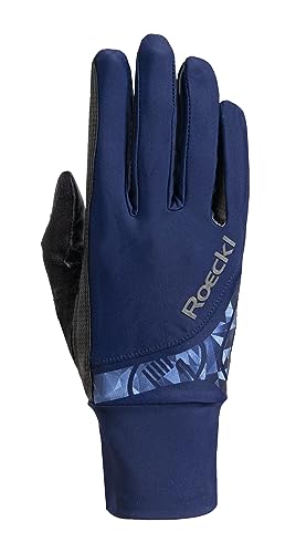 Roeckl Sports Reithandschuh Melbourne Turnier Sommer Handschuh Marine