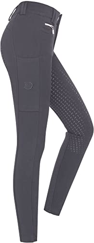 Riders Choice Baumwoll Reithose Silikonvollbesatz Kinder Mit Handytasche