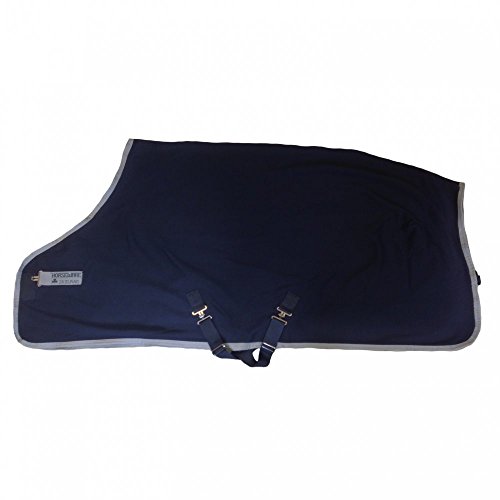 Horseware Amigo Jersey Cooler Abschwitzdecke Navy Silver 125cm