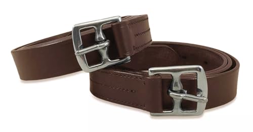 Avon Equine Steigb Gel Leder Schwarz Braun 116