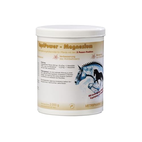 Equipower Magnesium 750 G Erg Nzungsfuttermittel F R