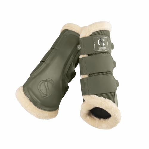 Eskadron Gamaschen Pferdegamaschen Mesh Fauxfur Classic Sports Farbe