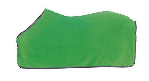 Abschwitzdecke 38115813 Fleece Rug Alaska Green Violet 125cm