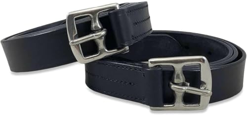 Avon Equine Steigb Gel Leder Schwarz Braun 116