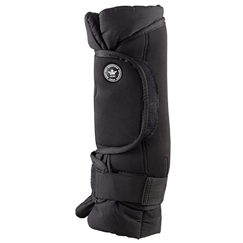 Pfiff Stallgamasche Soft Steppeinlagen Gamasche Schwarz Full