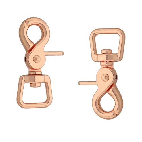 2er Set 360 Grad Scherenkarabiner Vielseitige Snaps F