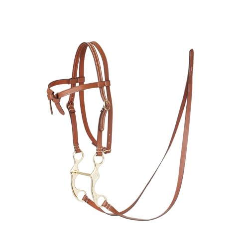 Lemieux Hobby Horse Toy Western Trensenzaum Hellbraun