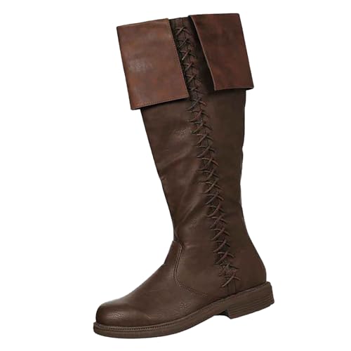 Hohe Stiefeletten Herren Mit Absatz Lederstiefel Langschaft Schn