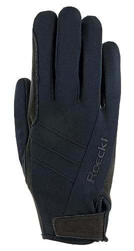 Roeckl Sports Reithandschuh Wisbech Turnier Winter Handschuh Schwarz