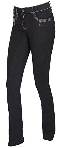 Kerbl Covalliero Reithose Basicplus Damen Jodhpurreithose Damenreithose Schwarz