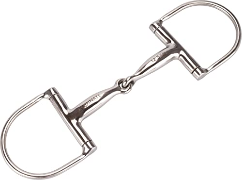 Equinate D Ring Trense Edelstahl 16mm Einfach Gebrochen