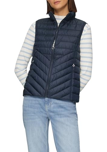 S Oliver Packbare Leichte Steppweste Reitweste Mit Stehkragen