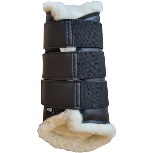 Rl24 Gamaschen Comfort Pferdegamaschen Mit Weichem Teddyfutter Klettverschl