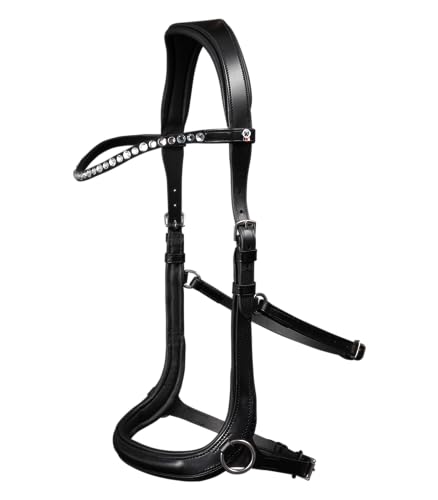 Waldhausen Trensenzaum X Line Gebisslos Sensation Wb Schwarz