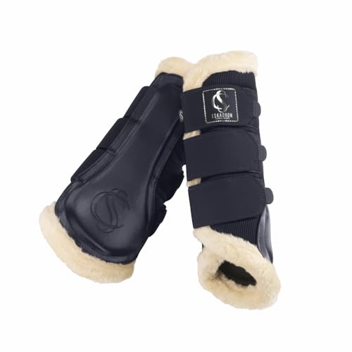 Eskadron Gamaschen Pferdegamaschen Mesh Fauxfur Classic Sports Farbe