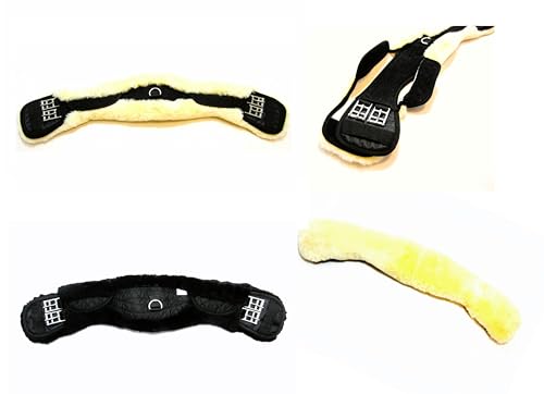 Ps Pferdeartikel Weicher Mondgurt Mit Lammfell Abnehmbar Verst