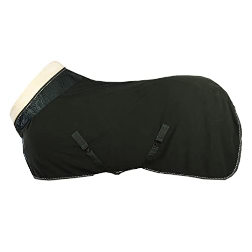 Qhp Fleecedecke Abschwitzdecke Brilliance Kragen Mit Wollimitat Und