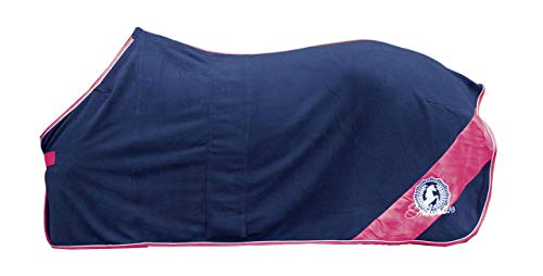 Hkm 4057052264450 Abschwitzdecke Hkm Exclusive Autumn6939 Dunkelblau Dunkelpink165