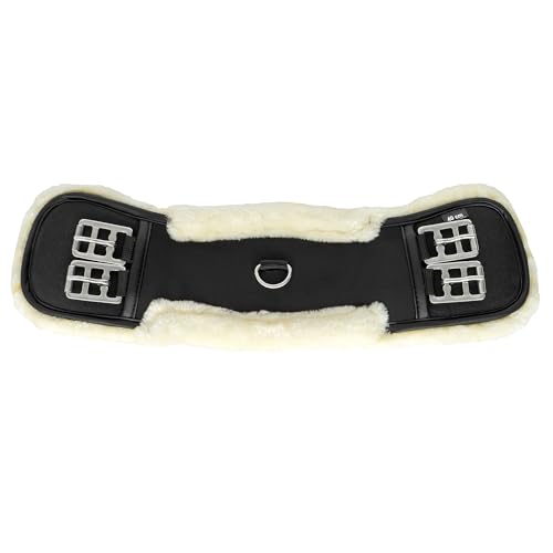 Start Sattelgurt Mit Kunstfell F R Pferde Bequemer