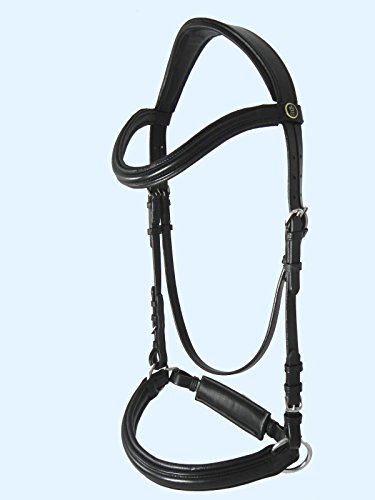 Gebisslose Trense Bitless Bridle Caroline Only Black Kaltblut