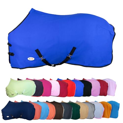 Rl24 Abschwitzdecke Mit Kreuzgurt Basicline K Nigsblau 155cm