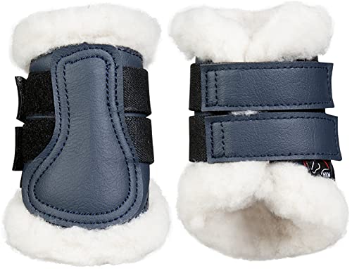 Hkm Comfort Gamaschen Hufglocken 6900 Dunkelblau Shetty