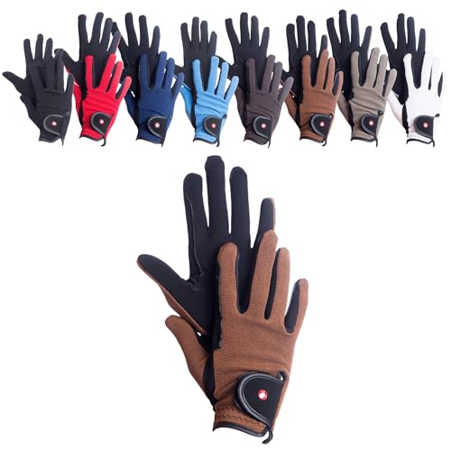 Rl24 Reithandschuhe Damen Herren Professional Nubuk Handschuhe Zum
