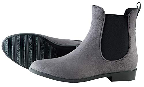 Pfiff Damen Tinge Reitstiefelette Stiefelette Grau 38