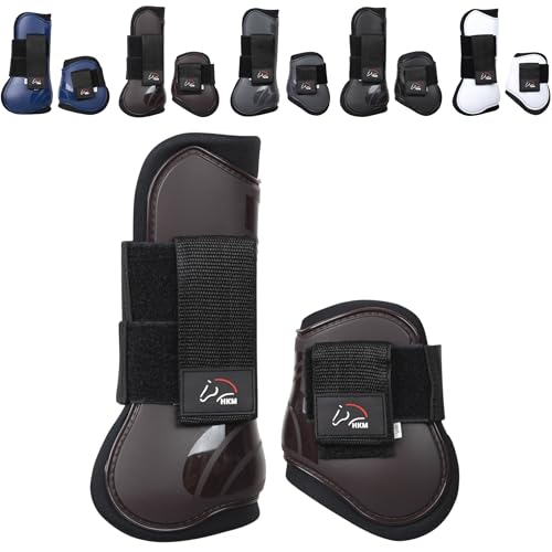 Rl24 Gamaschen Streichkappen 4er Set Pferdebeinschutz Mit Klettverschluss