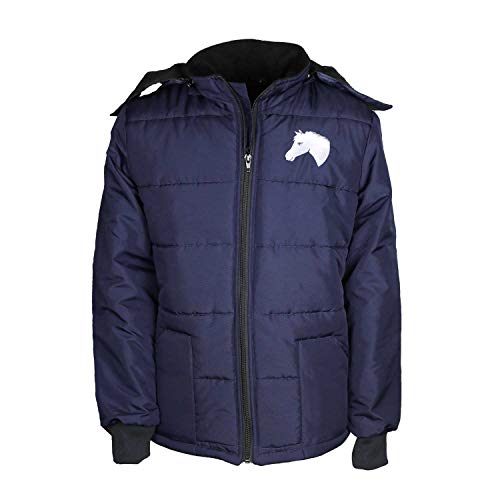 Ms Trachten Kinder Winter Reitjacke Mia Dunkelblau Warm