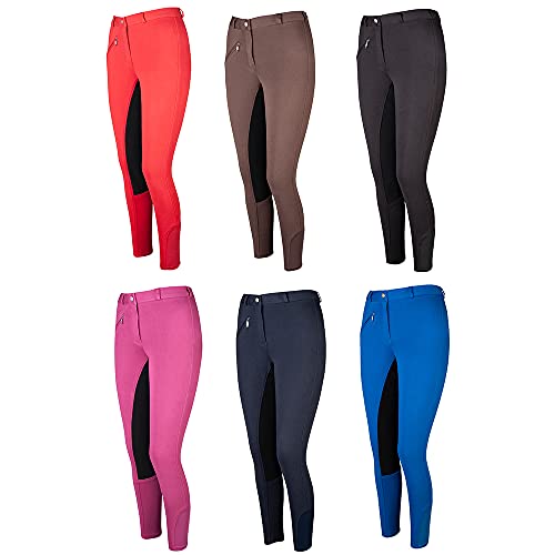 Pfiff 102290 Damen Reithose Thea Kunstleder Vollbesatz Vollbesatzreithose