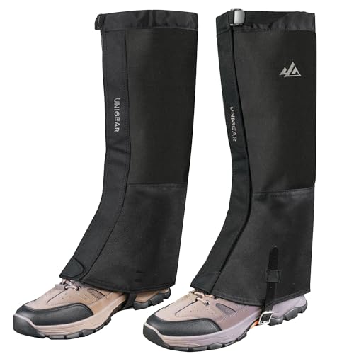 Unigear Gamaschen Outdoor Wasserdicht Zum Wandern Beinschutz Gamasche