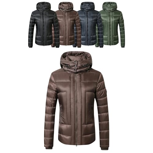 Covalliero Damen Steppjacke Bergangsjacke Mit Doppelkragen 2 Taschen