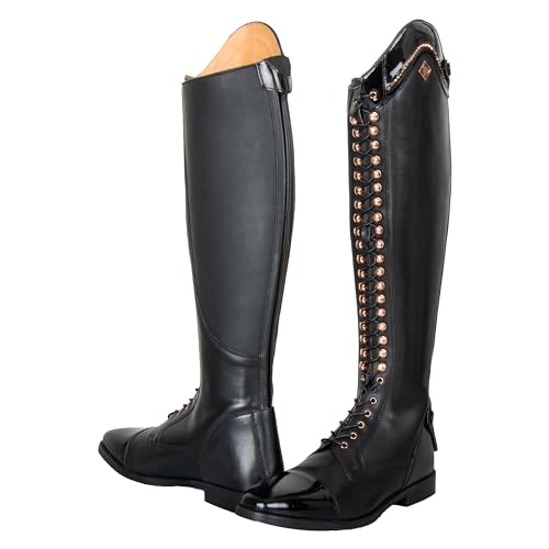 Imperial Riding Reitstiefel Olania Dressage Black Lack Rose