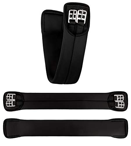 Equinate Kurzgurt Sattelgurt Portland Neopren Bauchgurt Dressurgurt 70cm