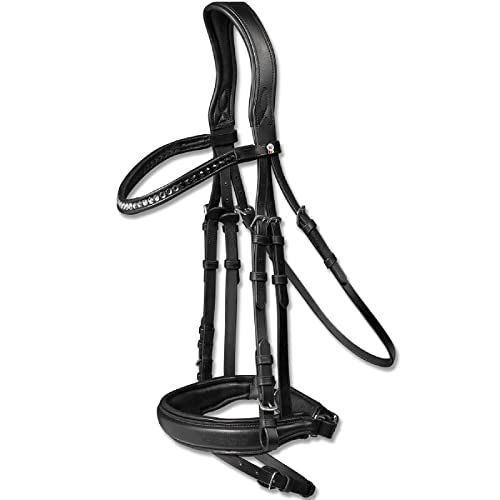 Waldhausen Trensenzaum X Line Concept Schwed Komb Schwarz