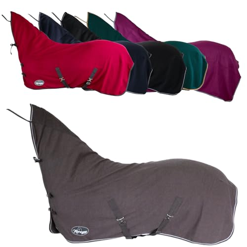 Marengos Abschwitzdecke Economic Mit Halsteil Pferdedecke M Kreuzgurt