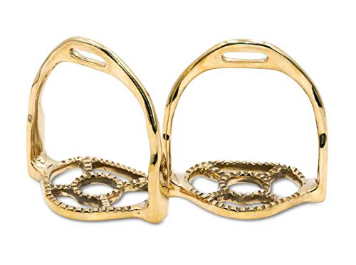 Amka Barock Steigb Gel Spanisch Portug Goldfarben Messing