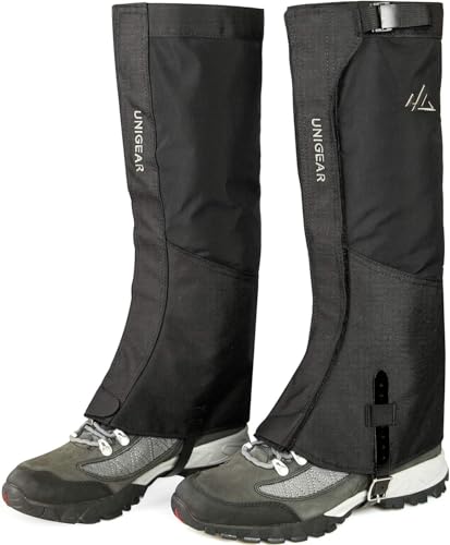 Unigear Gamaschen Outdoor Wasserdicht Zum Wandern Beinschutz Gamasche