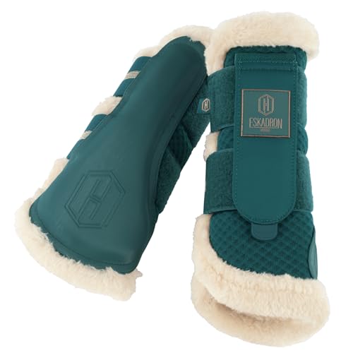 Eskadron Heritage Gamaschen Mesh Fauxfur Farbe Vintage Green