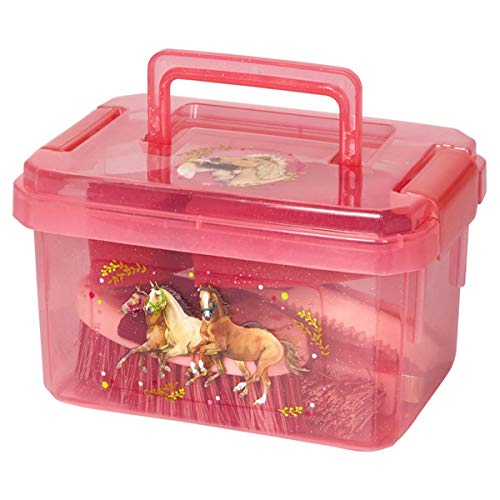 Die Spiegelburg Putzzeug Pferdefreunde Pferdeputzzeug In Praktischer Aufbewahrungsbox