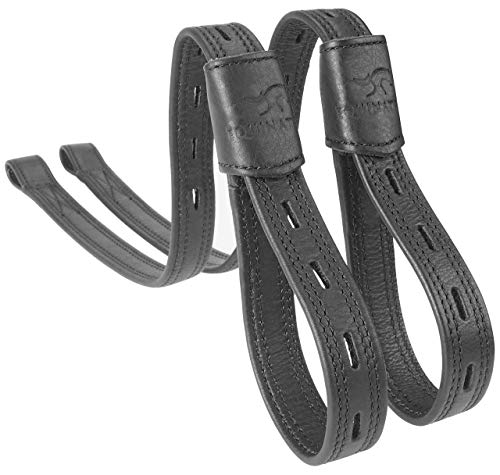 Equinate Slimline Mono Steigb Gelriemen Schwarz 60 Cm